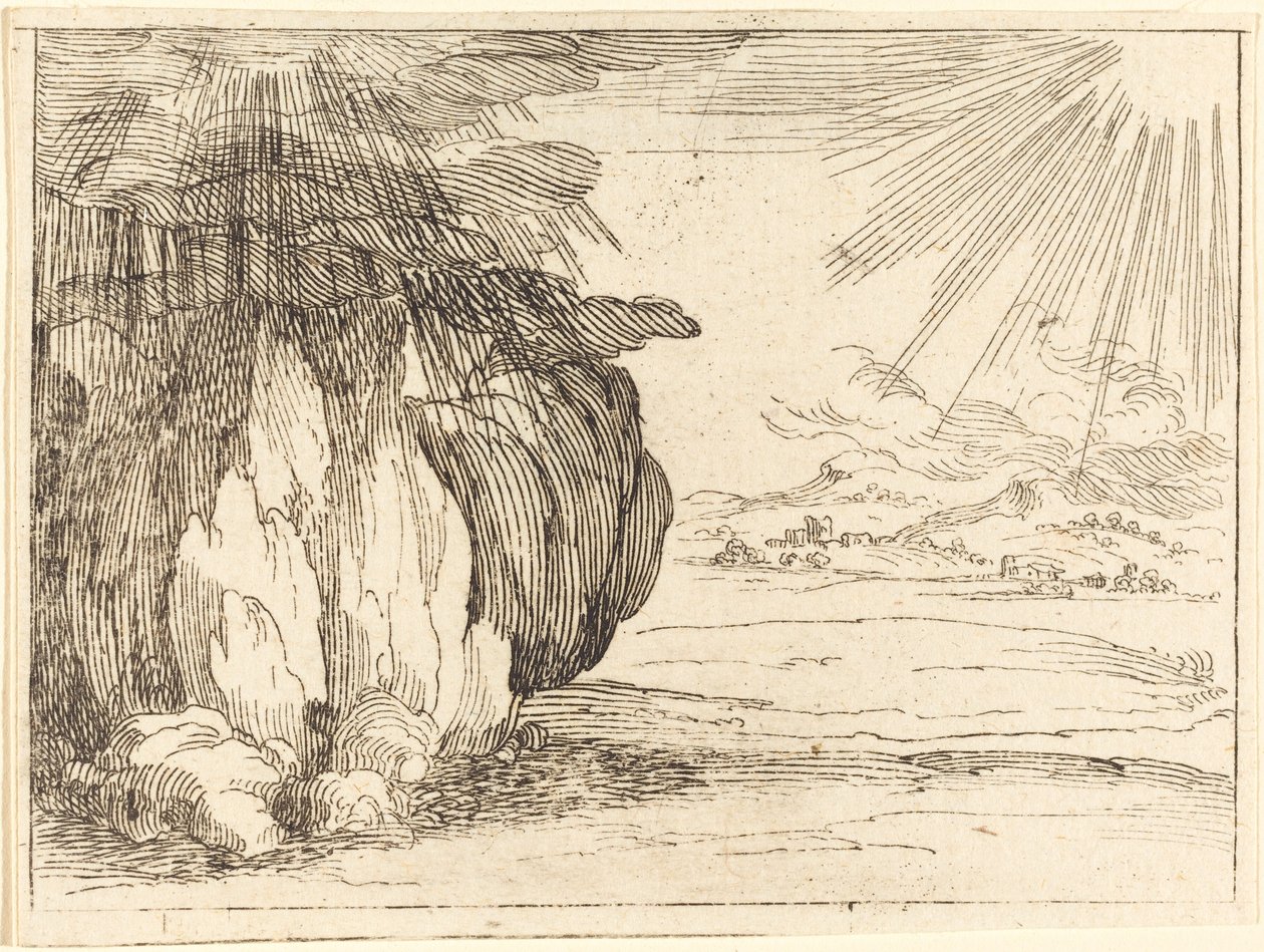 Slunce a déšť od Jacques Callot