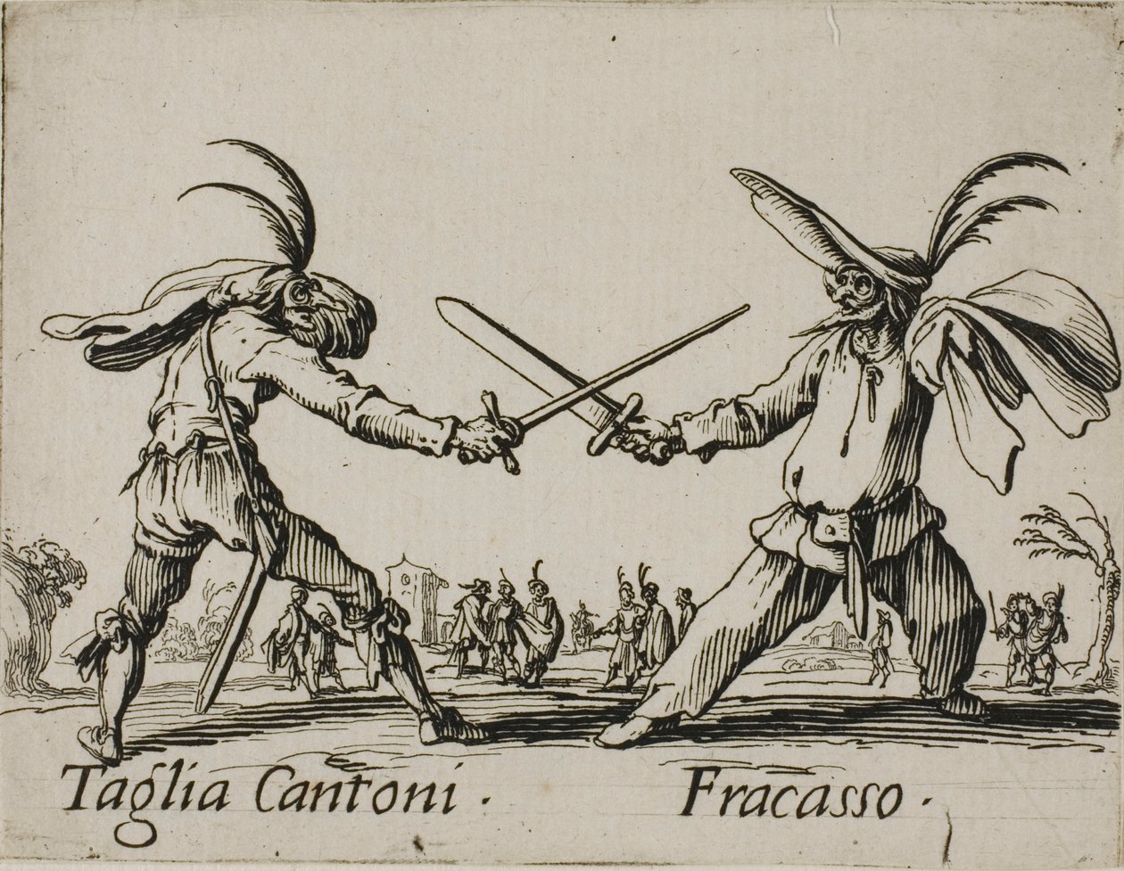 Taglia Cantoni - Fracasso, plate 24 from Balli di Sfessania   1271508   cs       czech Successfully Translated  Original: Farms Translat: Farms 1241867 cs czech Successfully Translated Original: Half-Length Figure Translat: Half-Length Figure 1289701 cs cz od Jacques Callot