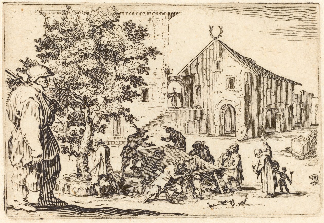 Krčma, c. 1622. od Jacques Callot