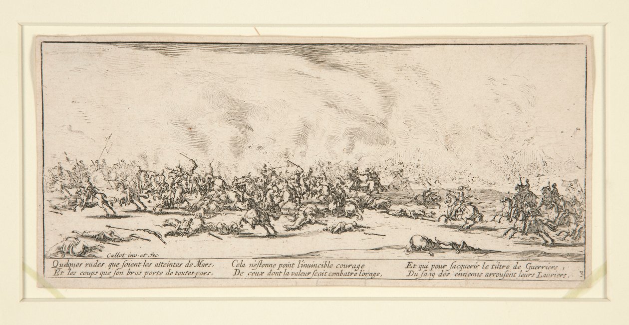 The Battle, od The Miseries and Disasters of War od Jacques Callot
