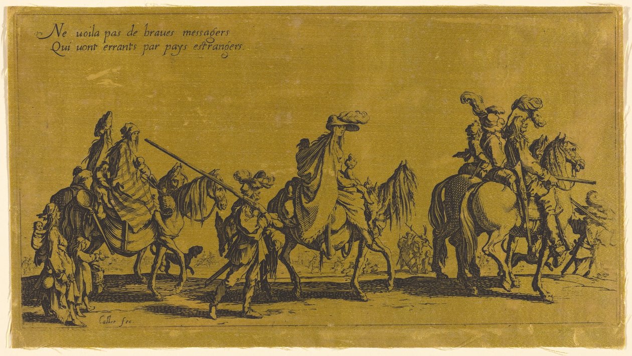 Die Bohemiens marschieren: Die Vorhut od Jacques Callot