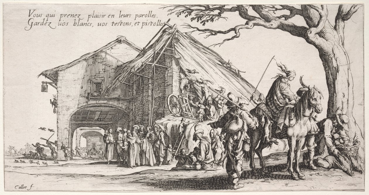 The Bohemians: Místo zastavení: Věštkyně od Jacques Callot