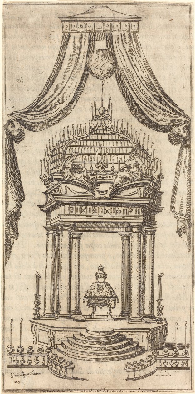 Katafalk od Jacques Callot