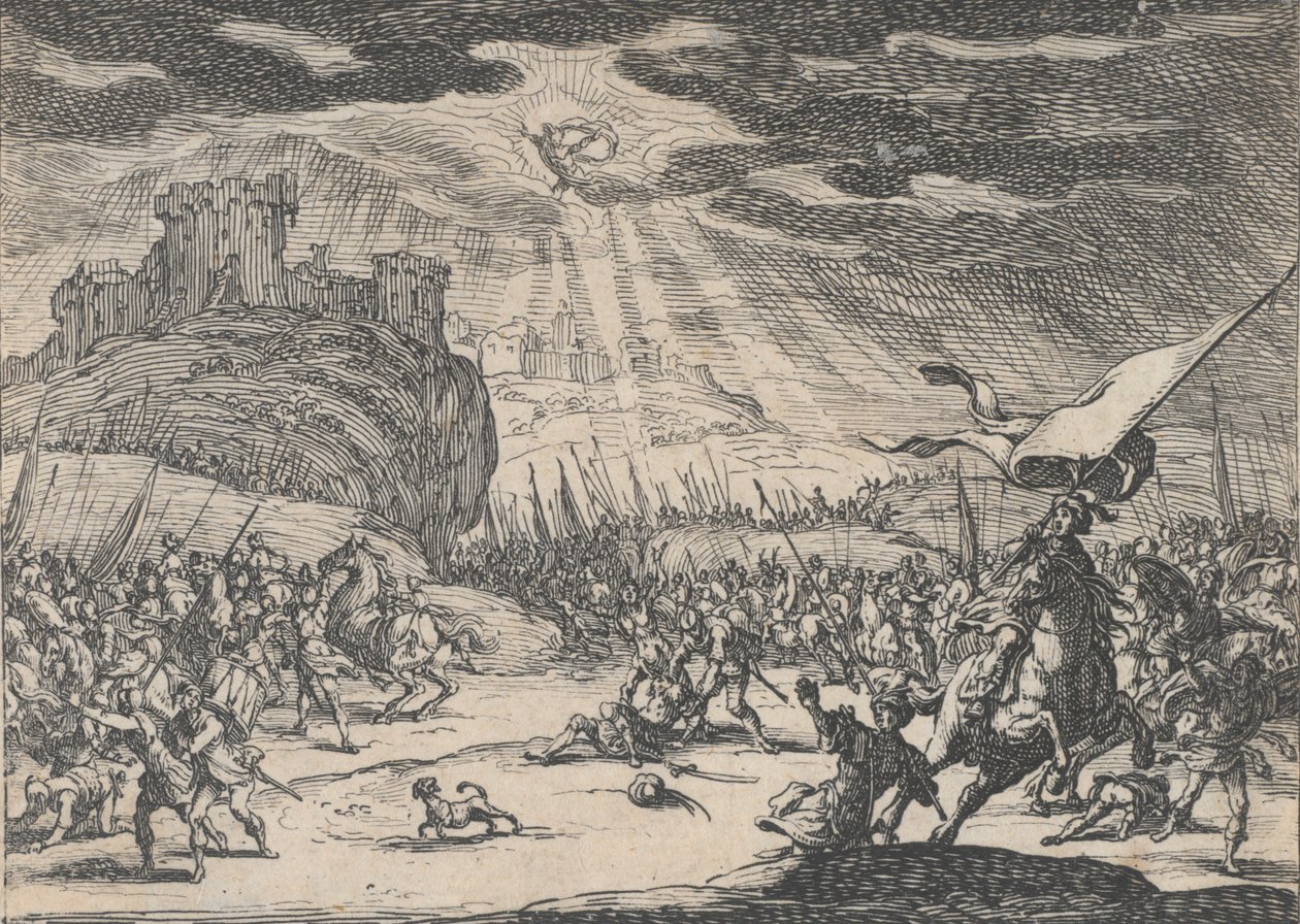 Obrácení svatého Pavla od Jacques Callot