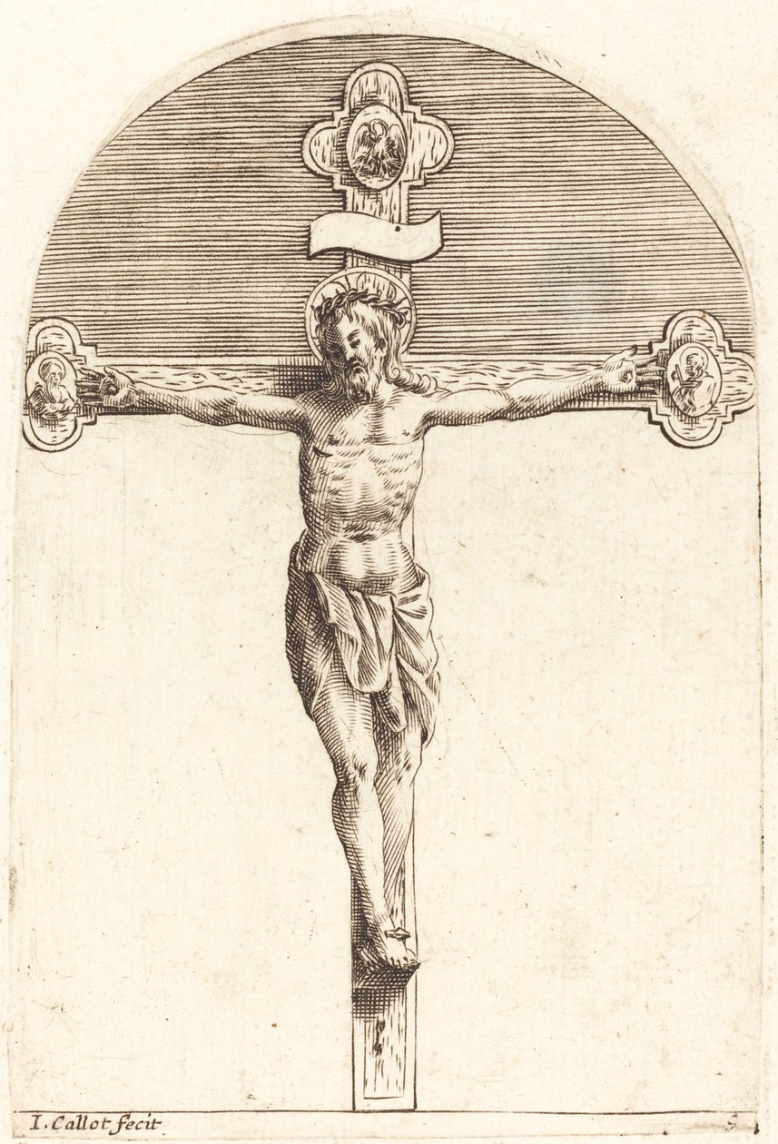 Ukřižování od Jacques Callot