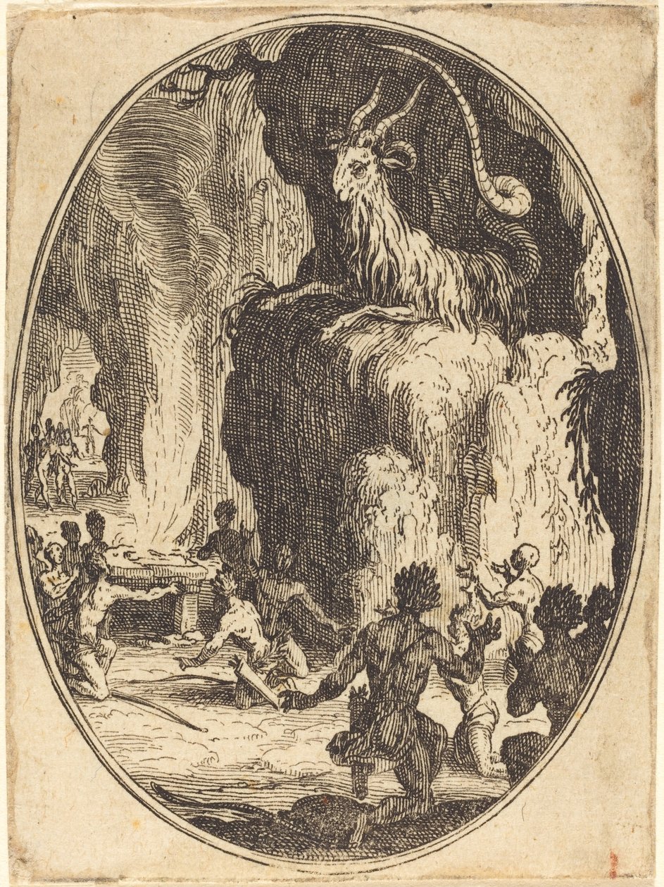 Kult démona od Jacques Callot