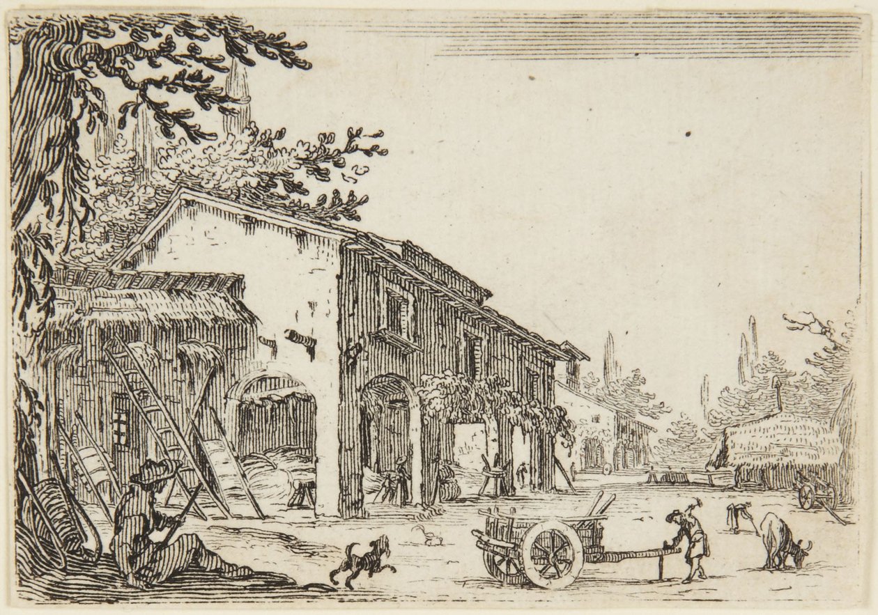 Statek od Jacques Callot