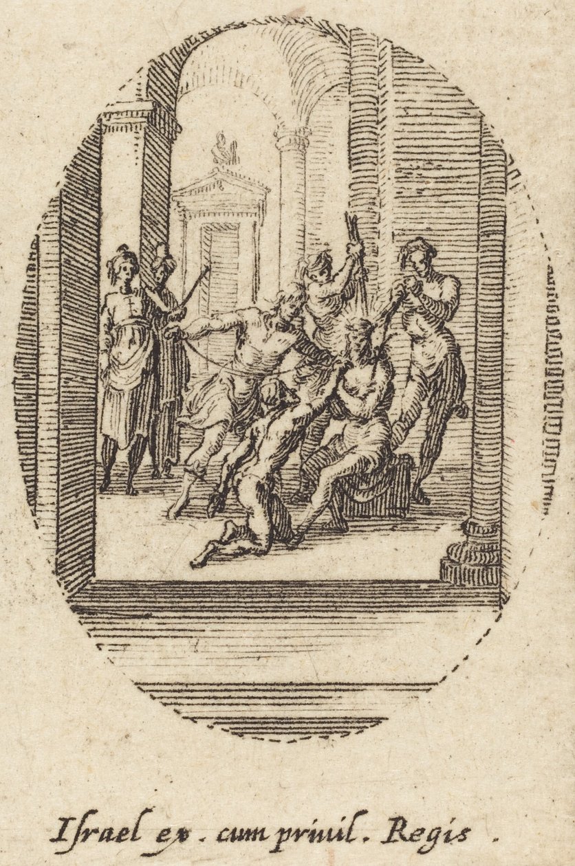 Bičování od Jacques Callot
