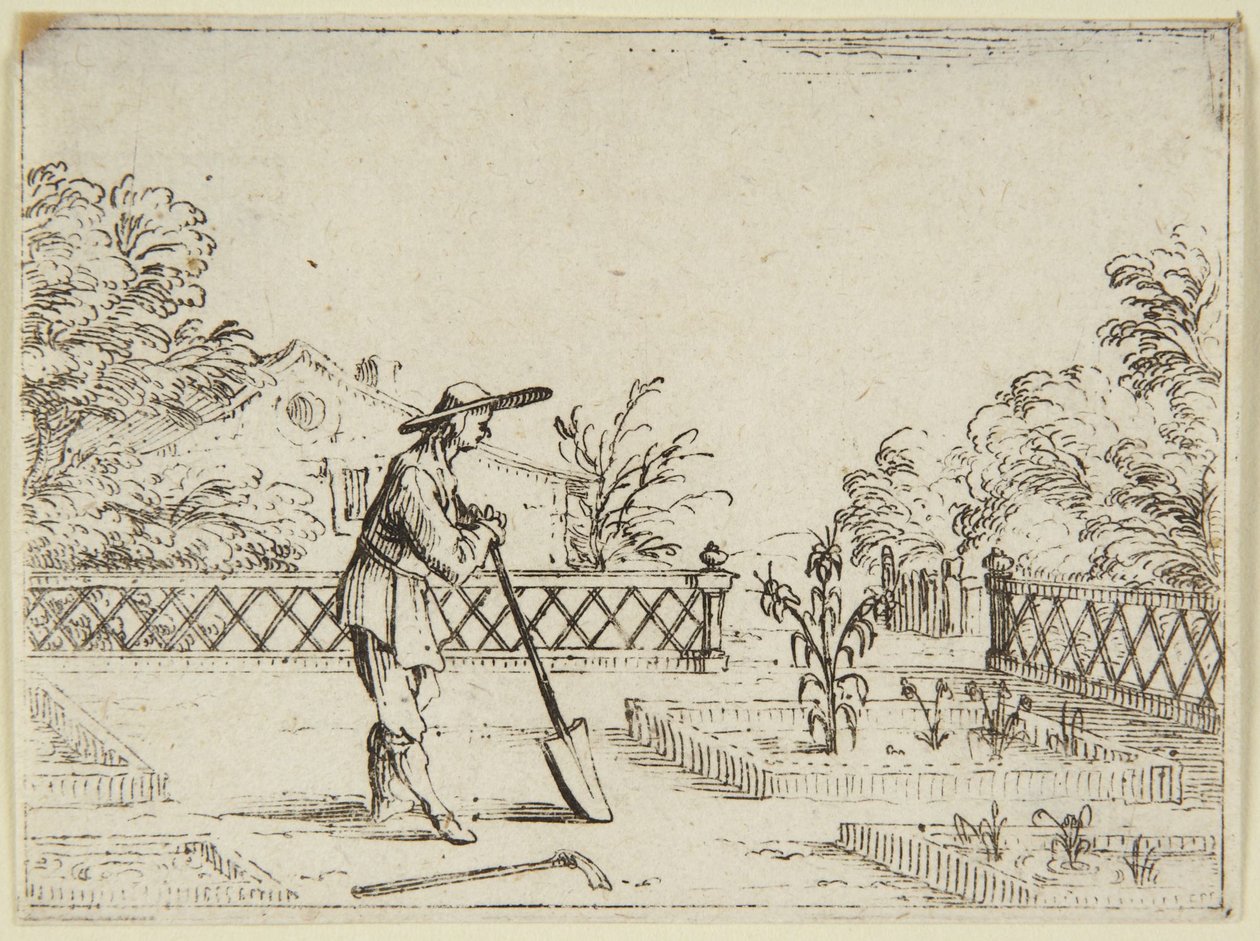 Zahradník od Jacques Callot