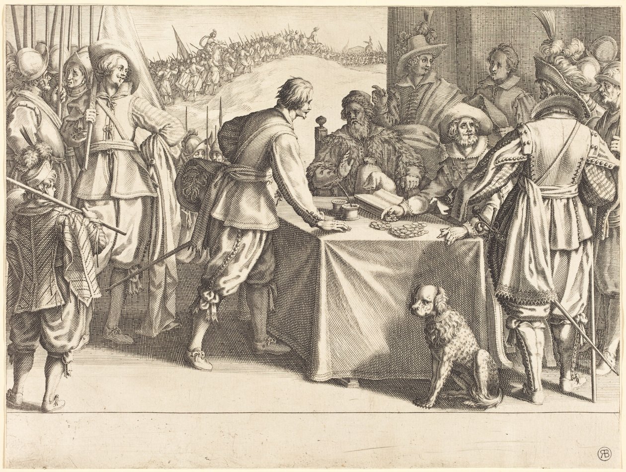 Nábor vojsk od Jacques Callot