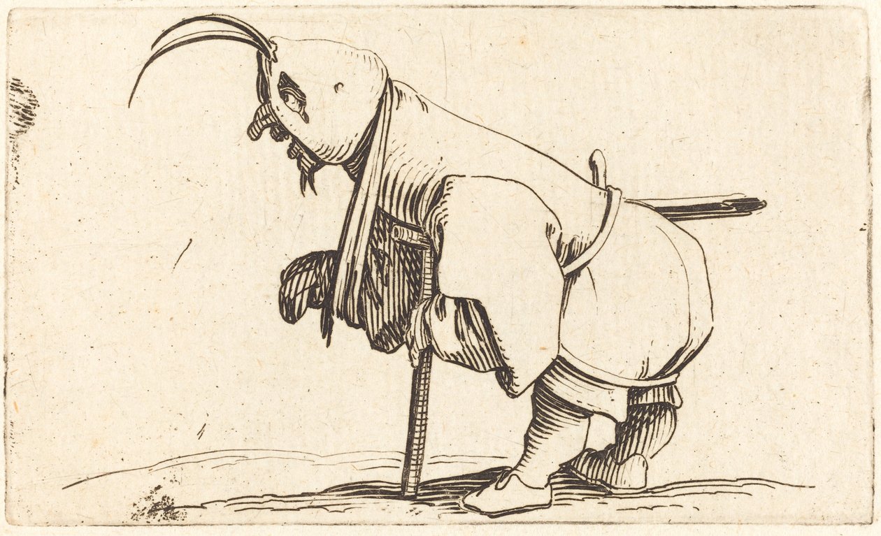Mrzák s kapucí od Jacques Callot