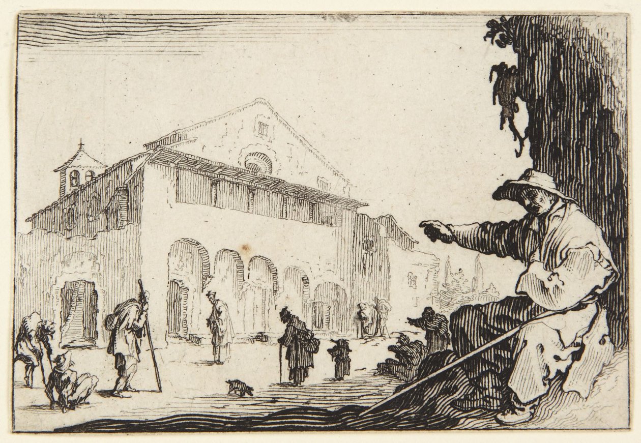 Hospic od Jacques Callot