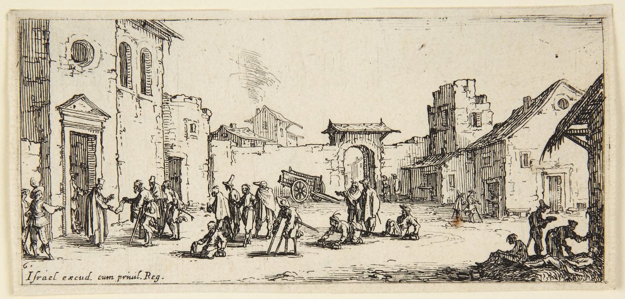 Nemocnice od Jacques Callot