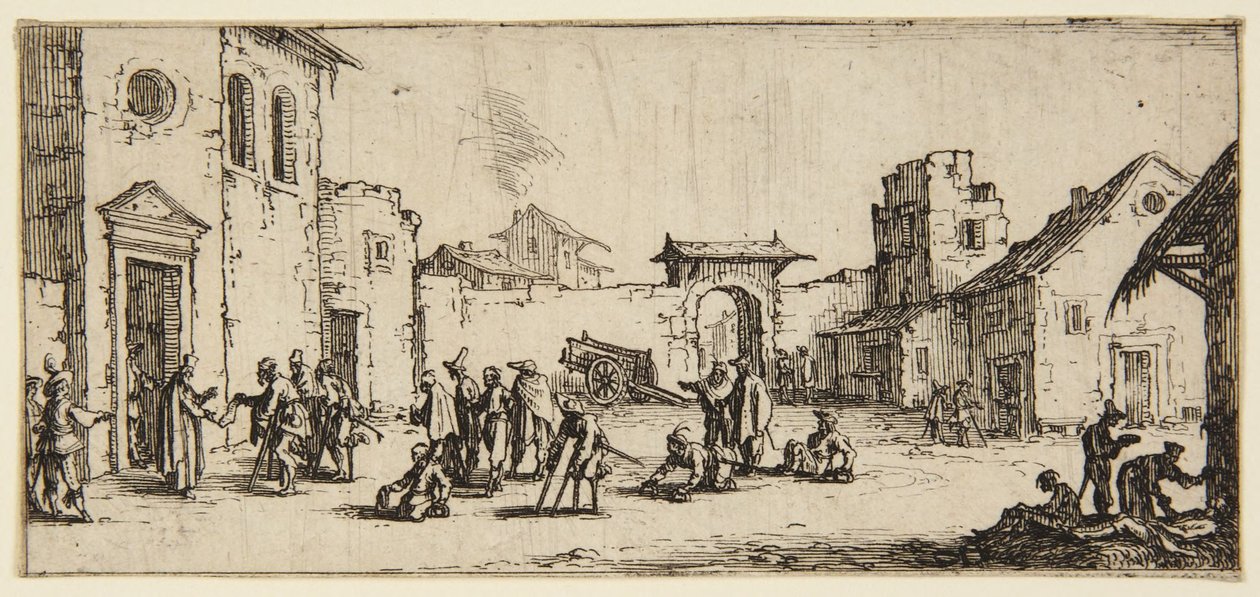Nemocnice od Jacques Callot