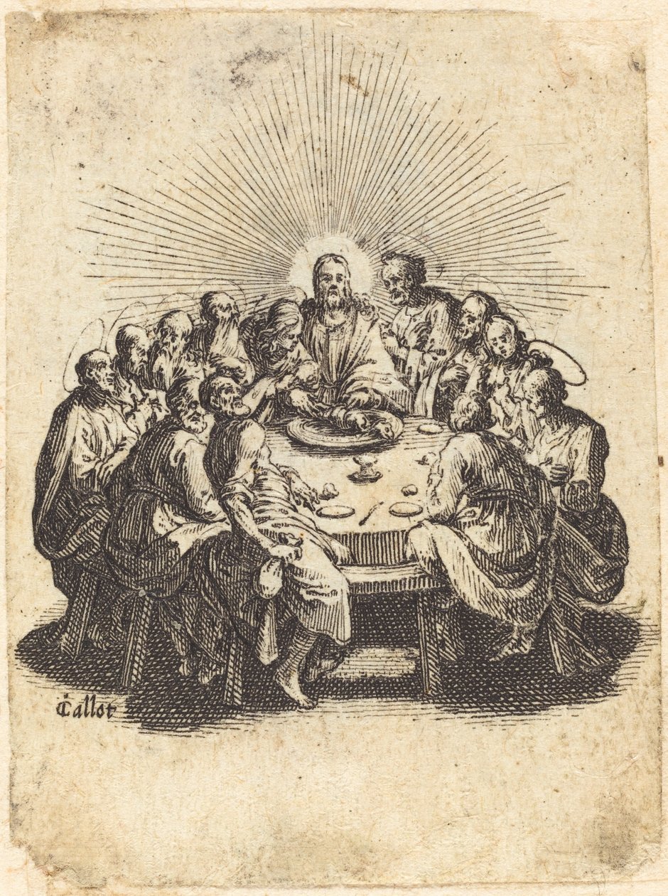 Poslední večeře od Jacques Callot