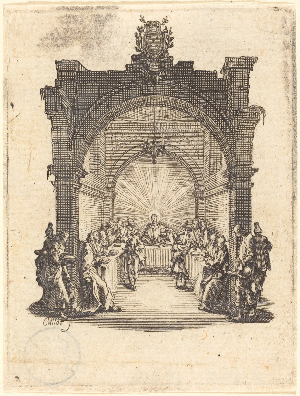 Poslední večeře od Jacques Callot