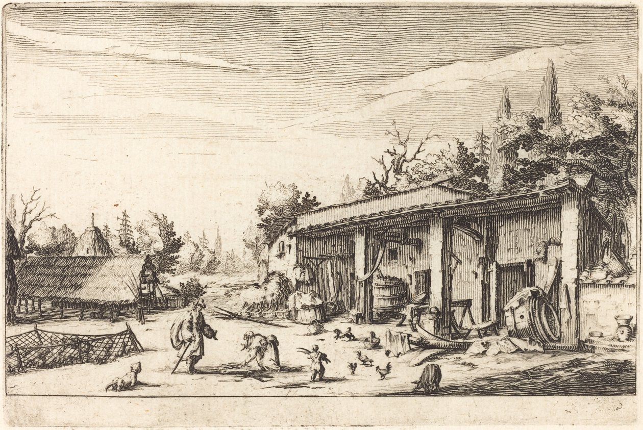 Malá farma od Jacques Callot