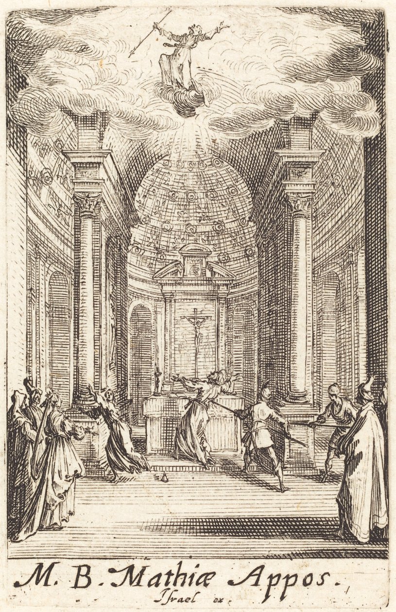 Umučení svatého Matyáše od Jacques Callot