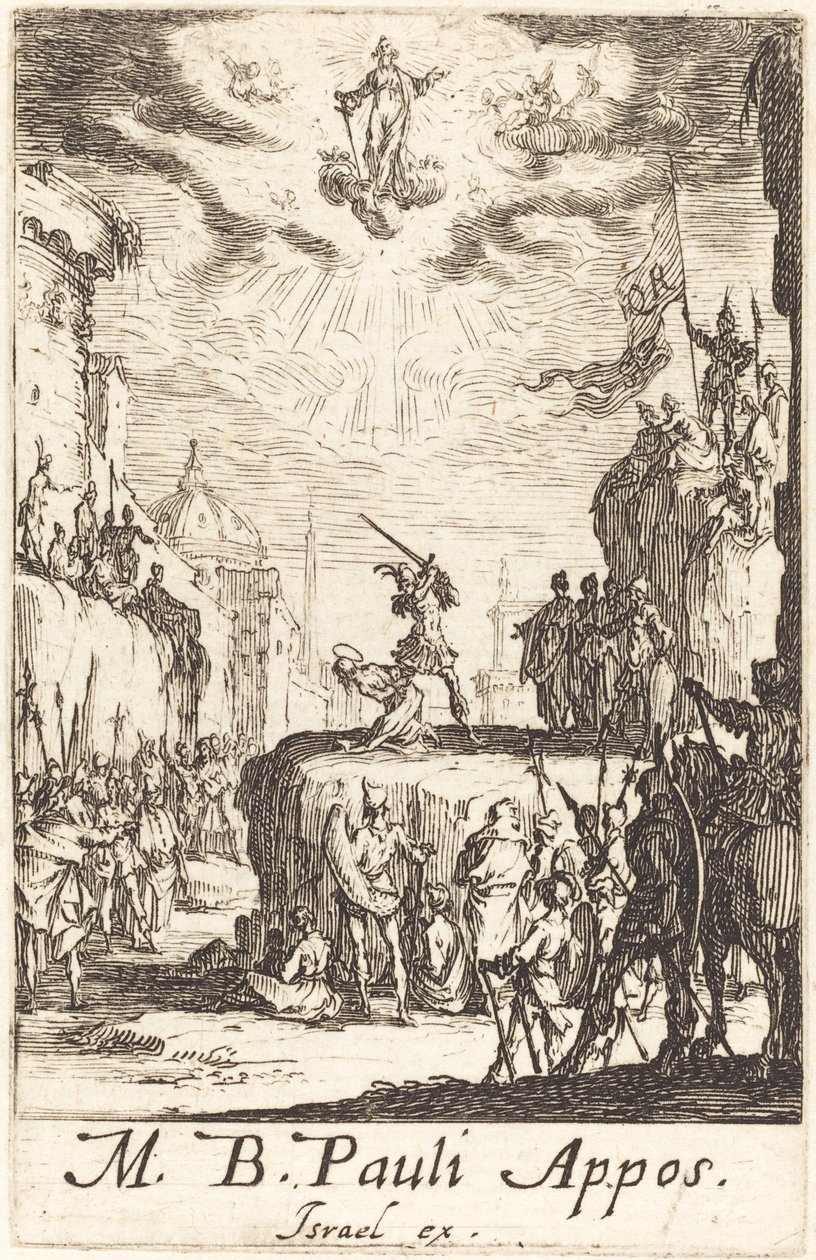 Umučení svatého Pavla od Jacques Callot