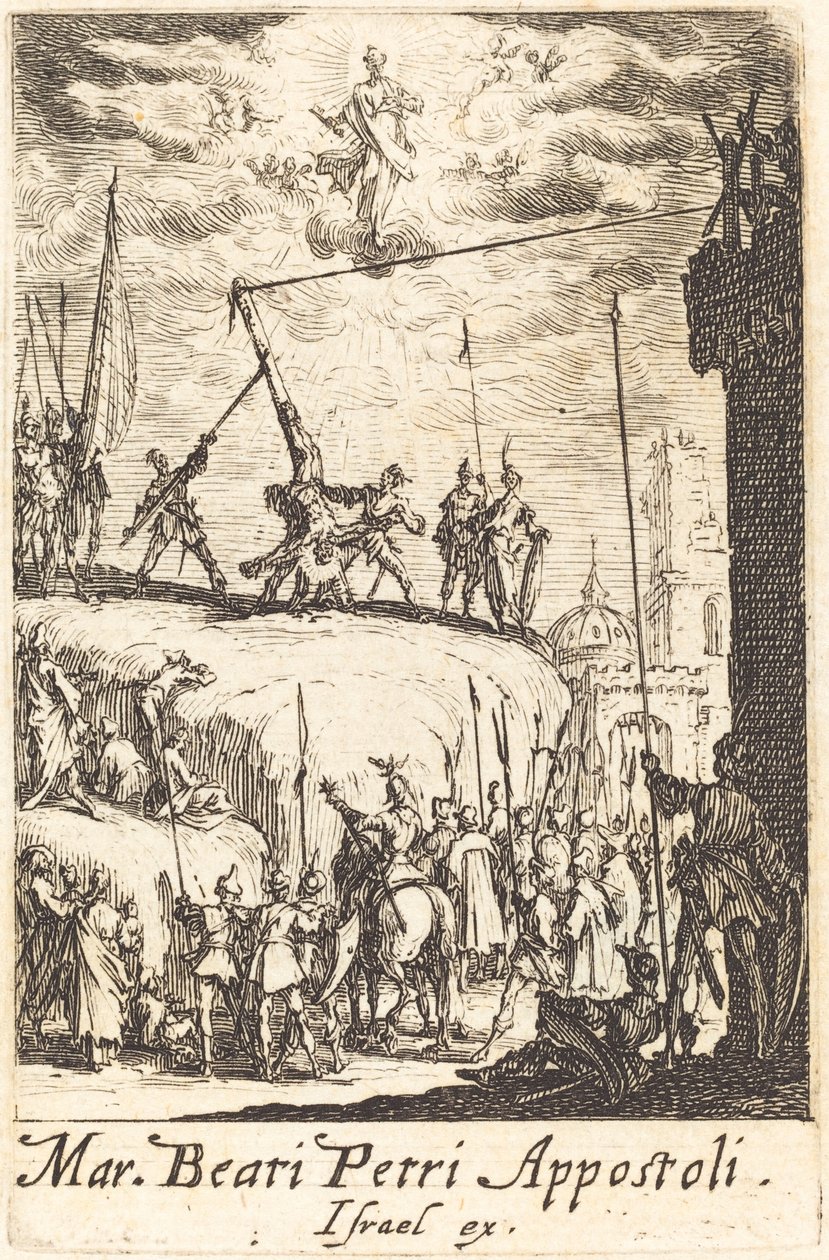 Umučení svatého Petra od Jacques Callot