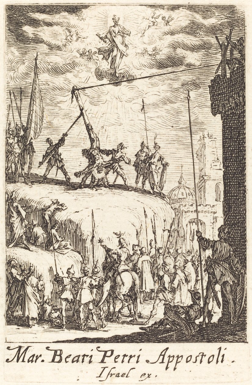 Umučení svatého Petra od Jacques Callot