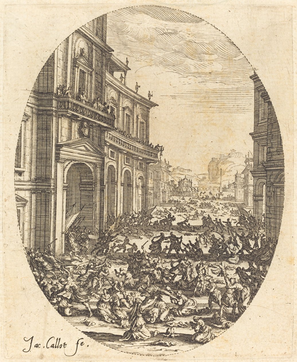 Masakr neviňátek od Jacques Callot