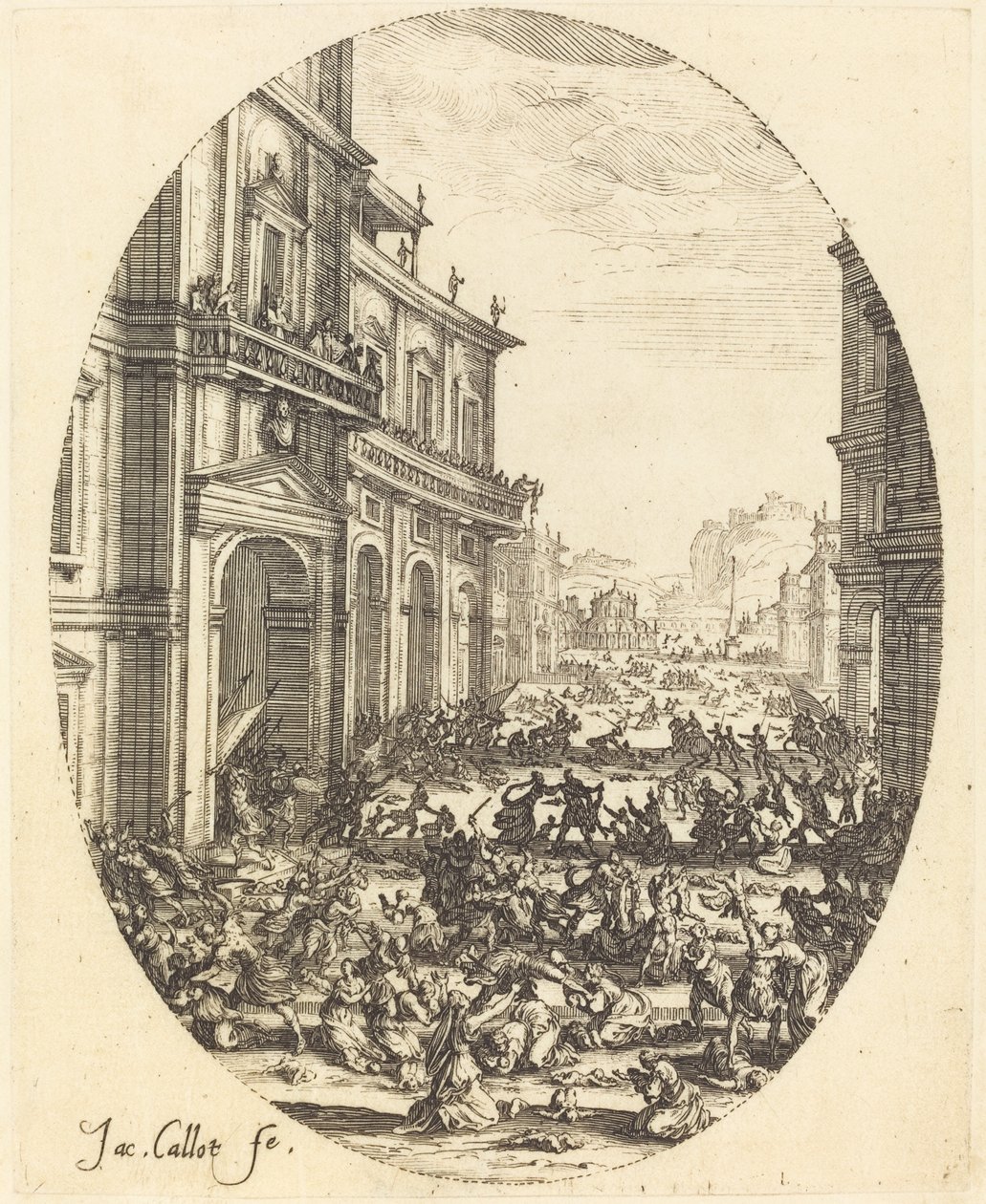 Masakr neviňátek, Druhá deska od Jacques Callot