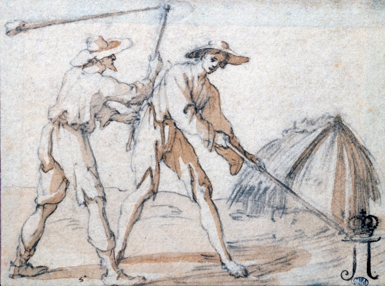 The Mouths Labour, c1592-1635 od Jacques Callot
