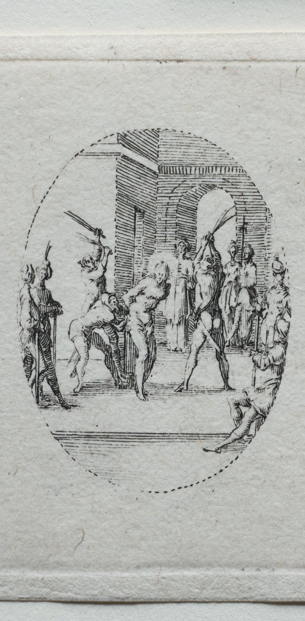 Záhady vášně: Bičování od Jacques Callot