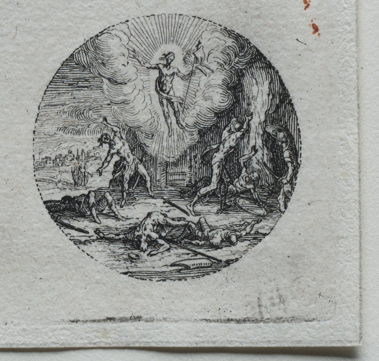 Tajemství umučení: Proměna. od Jacques Callot