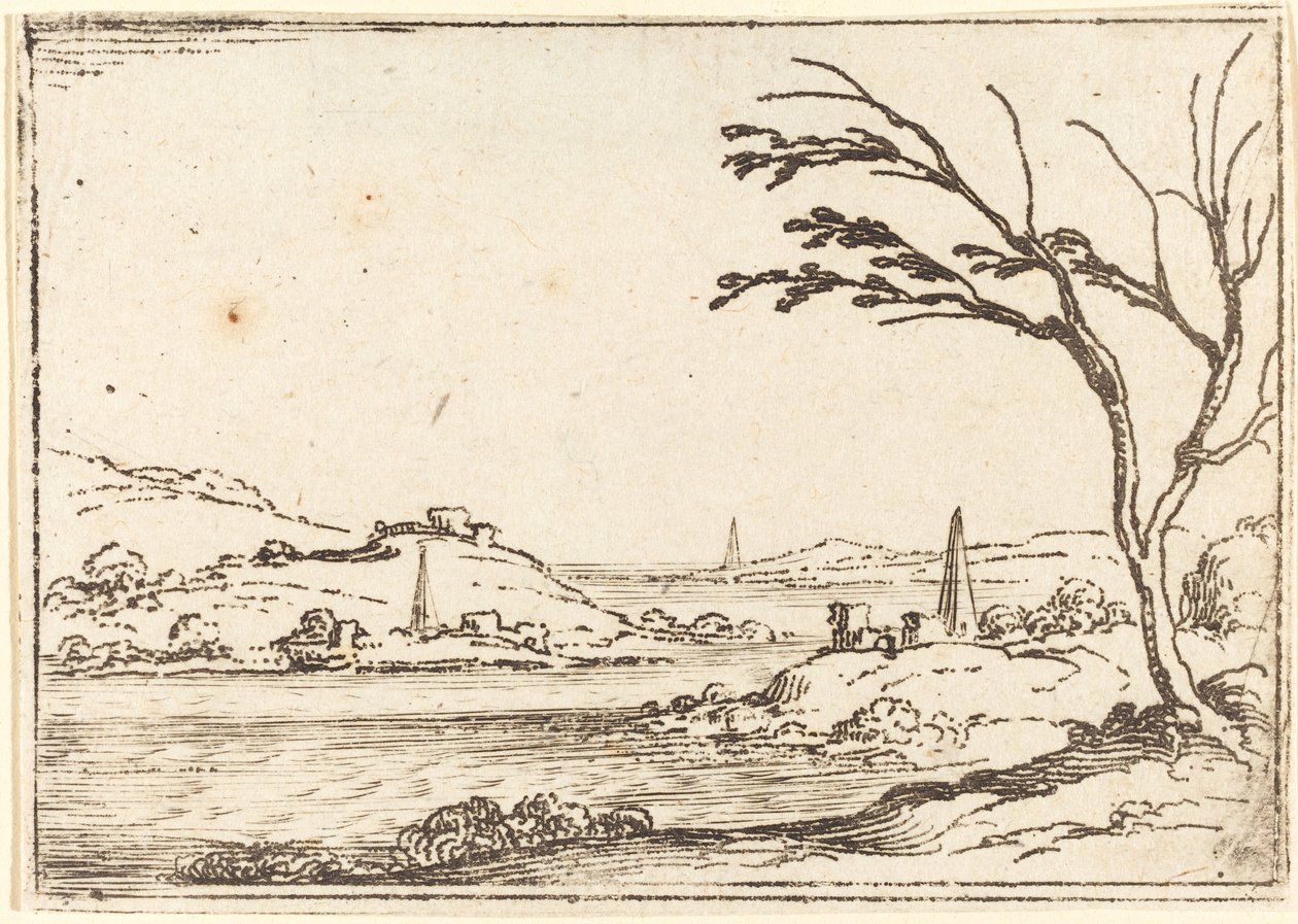 Záplava Nilu. od Jacques Callot