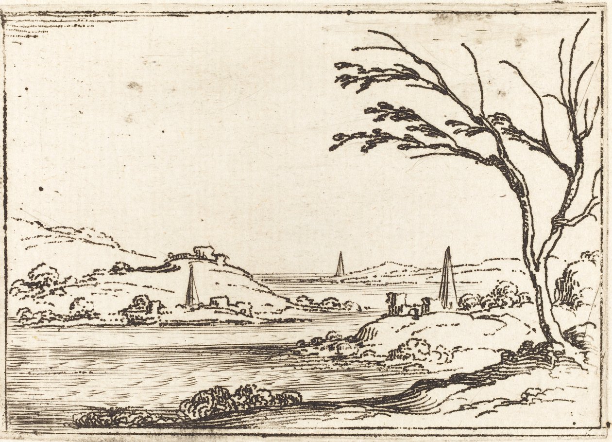 Záplava Nilu. od Jacques Callot
