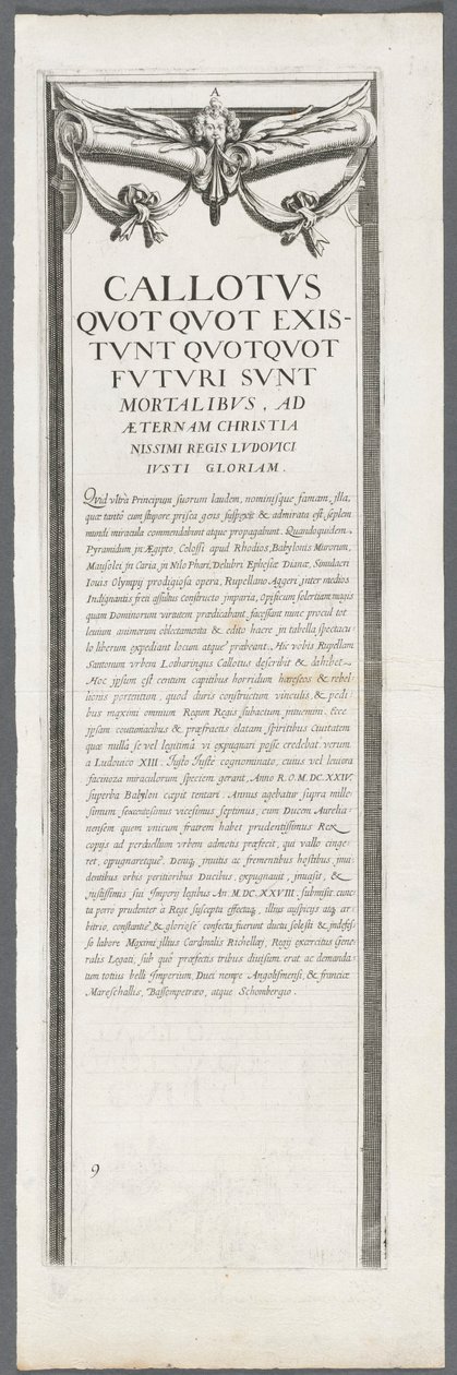 Obléhání La Rochelle: deska 8 od Jacques Callot