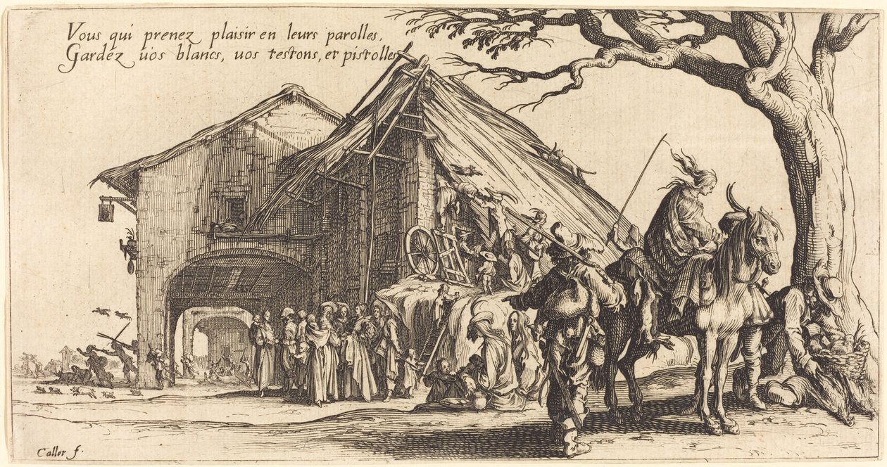 Místo zastavení od Jacques Callot