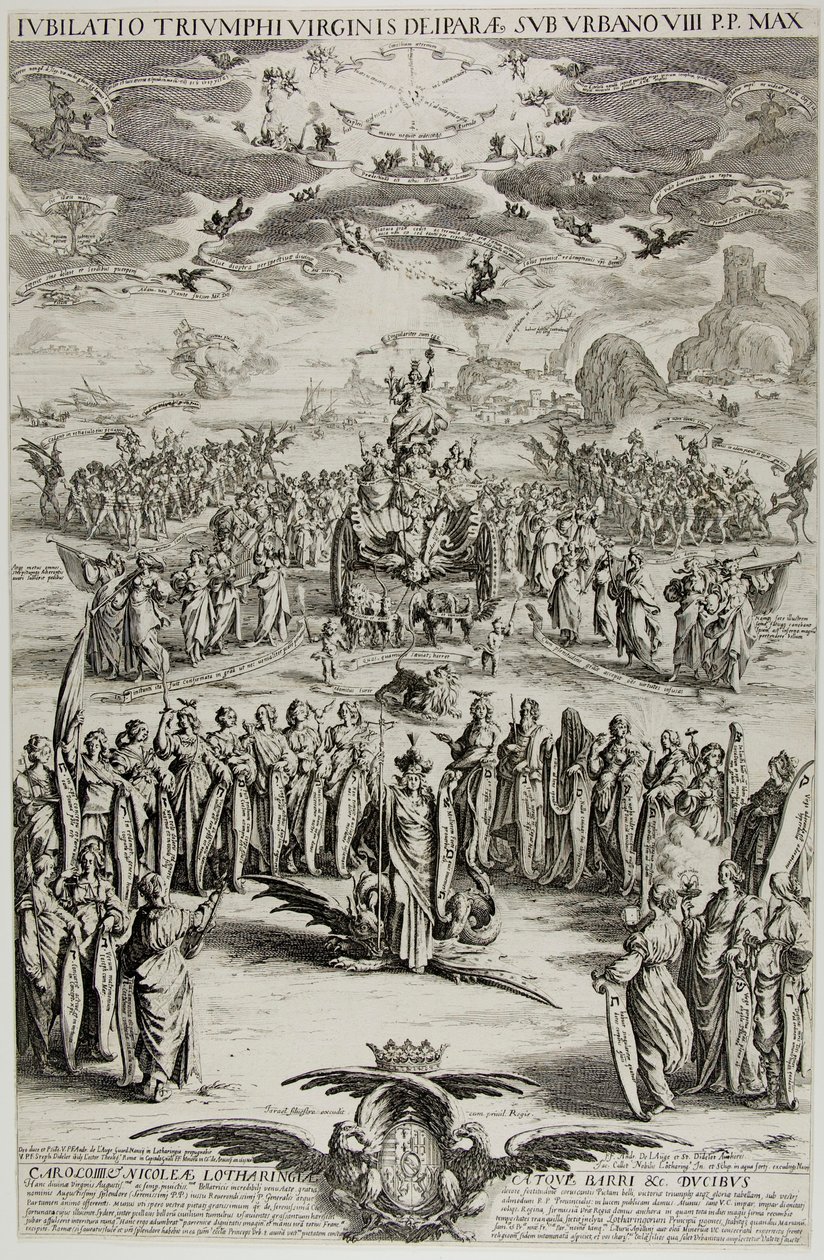 Triumf Panny od Jacques Callot