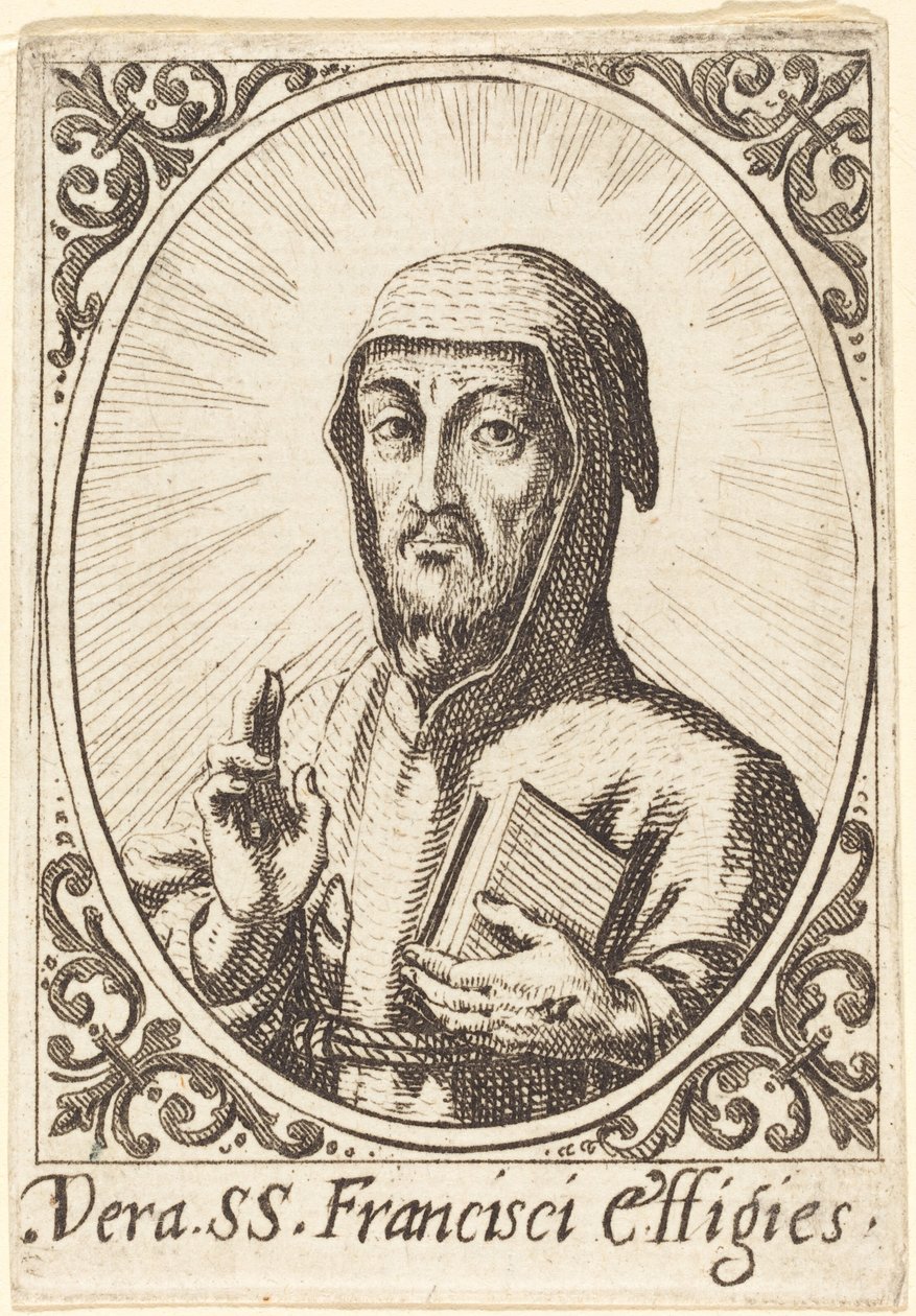 Pravá podobizna svatého Františka od Jacques Callot