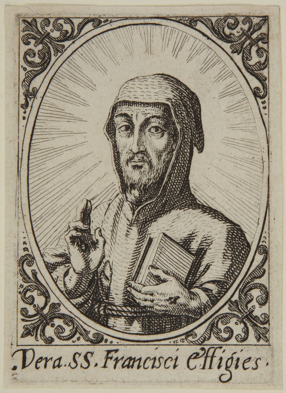 Pravá socha svatého Františka od Jacques Callot