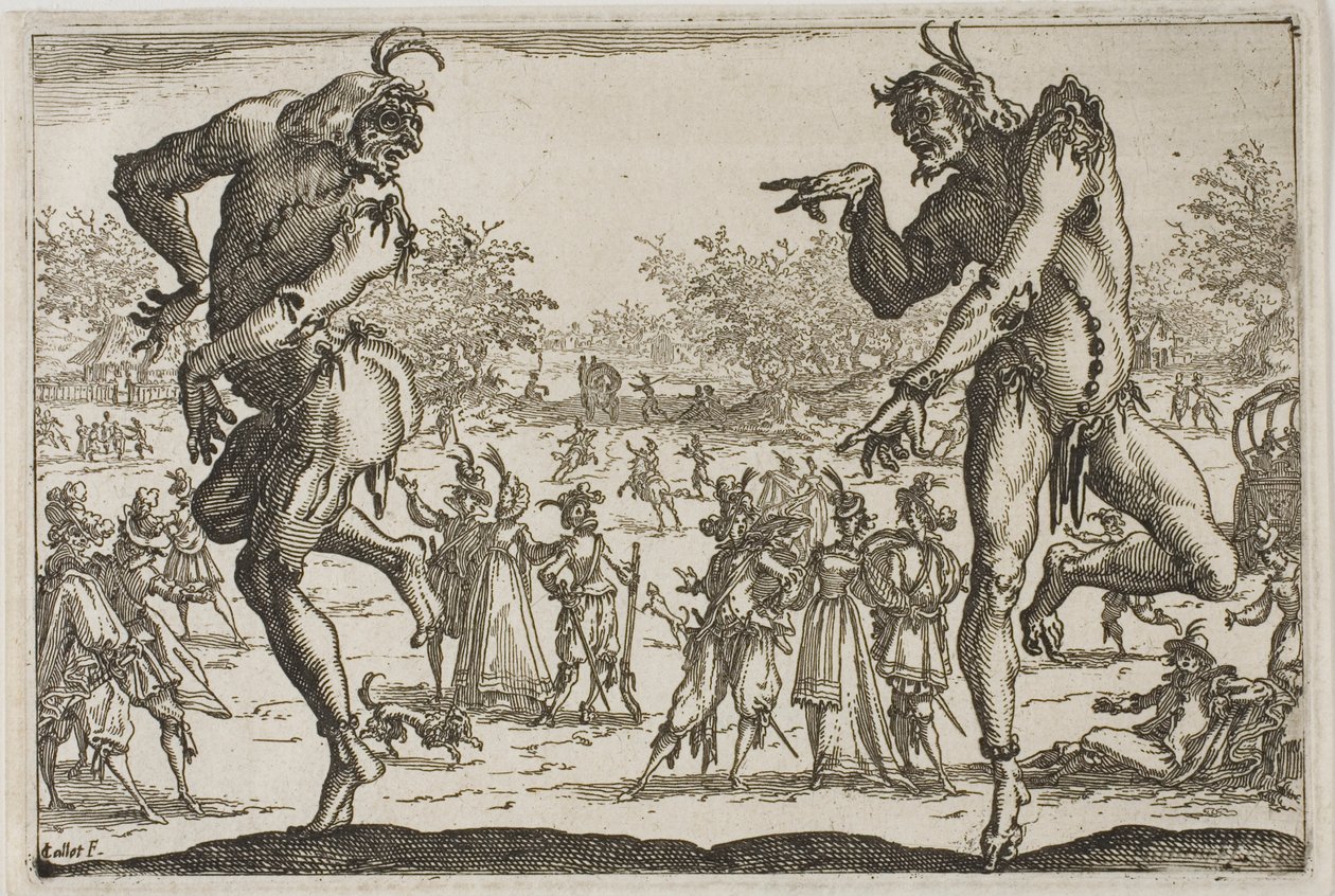 Dva Pantaloony od Jacques Callot
