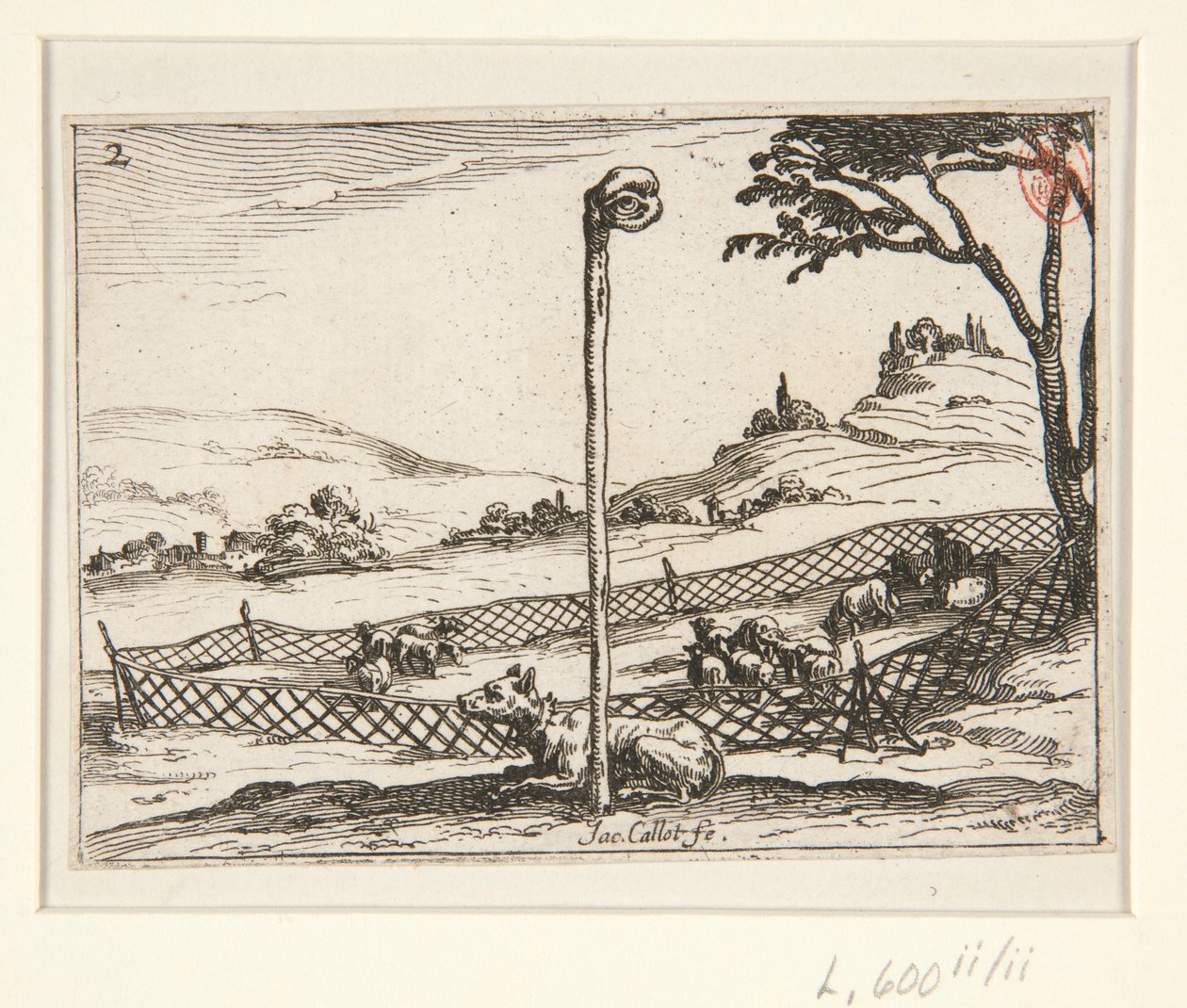 Bdělé oko - ne. 2 ze série od Jacques Callot