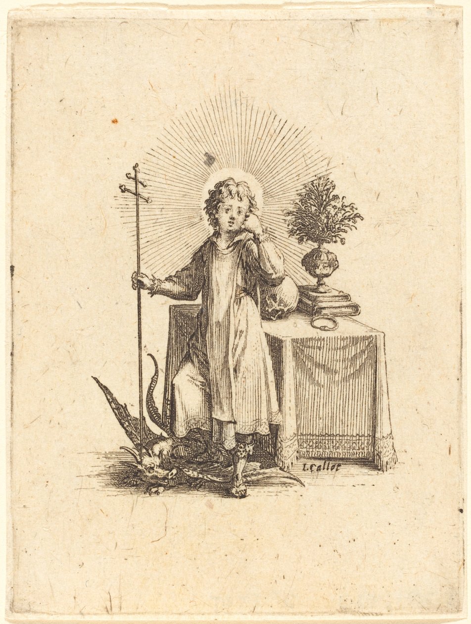 Mladý Ježíš od Jacques Callot
