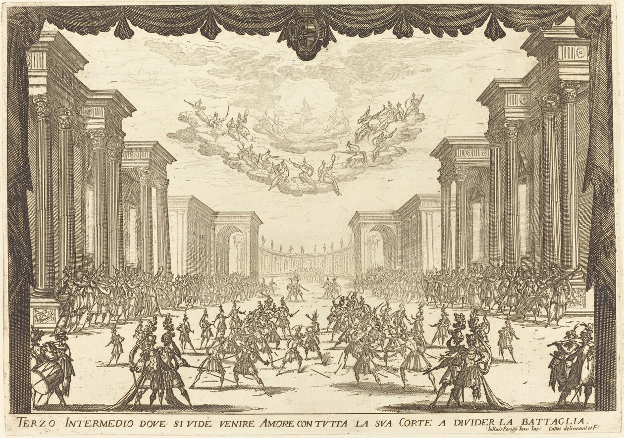 Třetí intermezzo od Jacques Callot