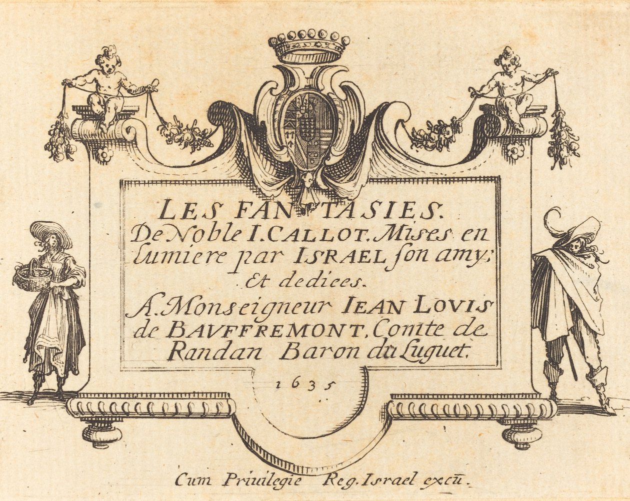 Titulní strana pro "Fantasy" od Jacques Callot