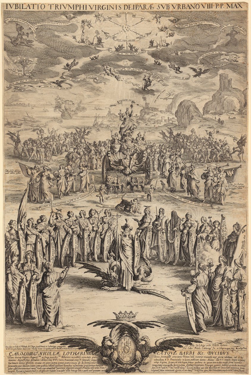 Triumf Panny Marie od Jacques Callot