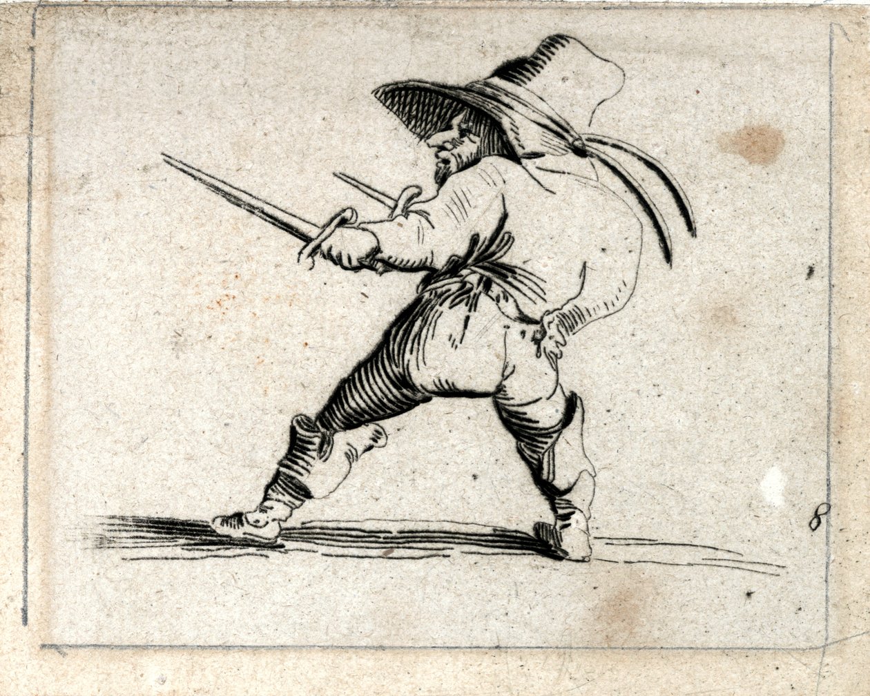 Varie Figure Gobbi ... (rytina) od Jacques Callot