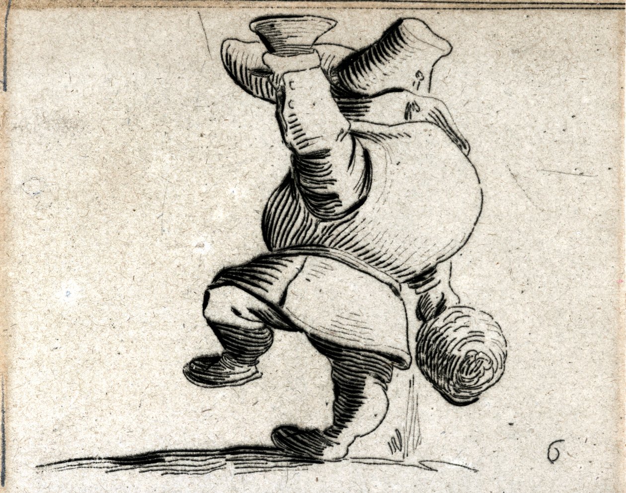 Varie Figure Gobbi ... (rytina) od Jacques Callot