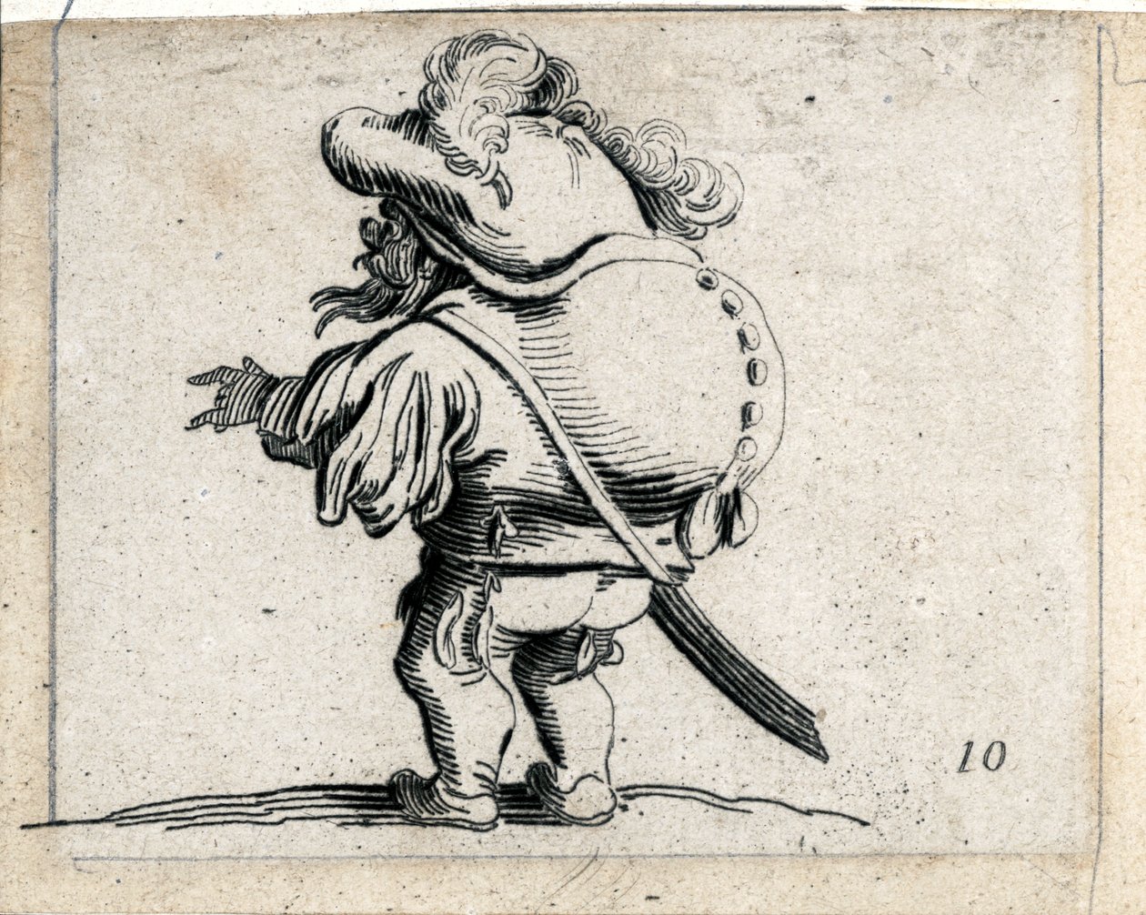 Varie Figure Gobbi ... (rytina) od Jacques Callot