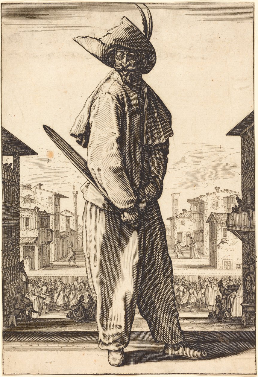Zanni od Jacques Callot