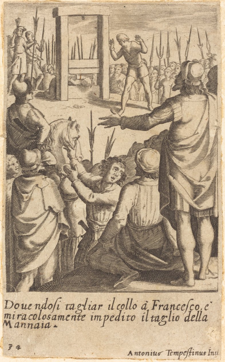 Francesco od Jacques Callot after Antonio Tempesta