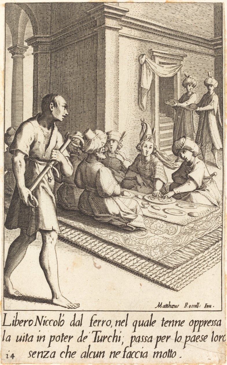 Niccolo od Jacques Callot after Matteo Rosselli