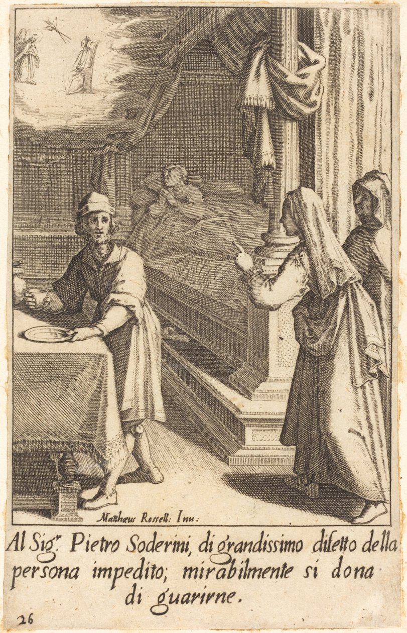 Pietro Soderini od Jacques Callot after Matteo Rosselli